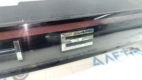 Porsche Cayenne 19-23 LED red interior tailgate light, chrome lettering, worn, chrome peeling
