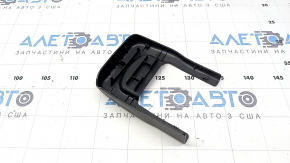 Seat runner trim, 2nd row, left rear, right, Nissan Rogue 17-20, black