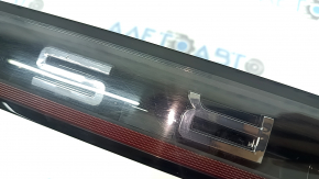 Porsche Cayenne 19-23 LED red interior tailgate light, chrome lettering, worn, chrome peeling