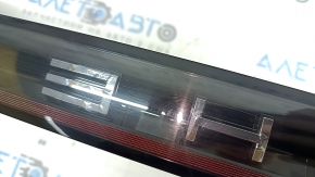 Porsche Cayenne 19-23 LED red interior tailgate light, chrome lettering, worn, chrome peeling