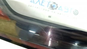 Porsche Cayenne 19-23 LED red interior tailgate light, chrome lettering, worn, chrome peeling