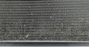 Nissan Rogue 14-20 air conditioner condenser radiator with dented honeycomb
