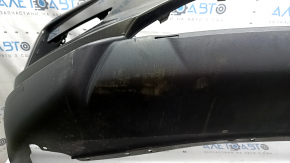 Bare front bumper Nissan Rogue 17-20 green, scratches, non-factory holes