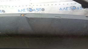 Bare front bumper Nissan Rogue 17-20 green, scratches, non-factory holes