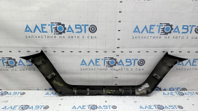 Upper front bumper molding for Nissan Rogue 17-20, gloss black, chips, worn