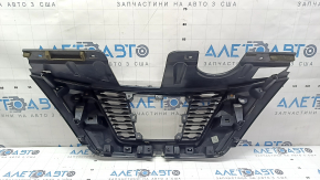 Nissan Rogue 17-18 radiator grille for camera, radar, square emblem, no emblem, chips, scratches