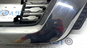 Nissan Rogue 17-18 radiator grille for camera, radar, square emblem, no emblem, chips, scratches