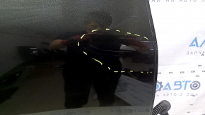 Nissan Rogue 14-20 right rear door assembly, green EAN, lower chrome trim, scratches