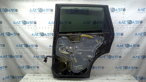 Nissan Rogue 14-20 right rear door assembly, green EAN, lower chrome trim, scratches