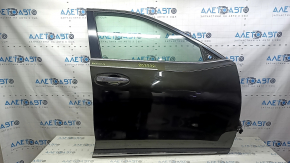 Nissan Rogue 14-20 keyless front right door assembly, green EAN, lower chrome trim