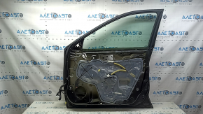 Nissan Rogue 14-20 keyless front right door assembly, green EAN, lower chrome trim