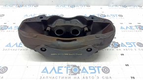Front left brake caliper assembly for a 19-26 Porsche Cayenne, black