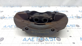 Front right brake caliper assembly for Porsche Cayenne 19-26 black