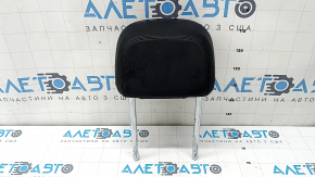 Rear left headrest, 2nd row, Porsche Cayenne 19-26, black leather
