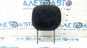 Rear right headrest, 2nd row, Porsche Cayenne 19-26, black leather