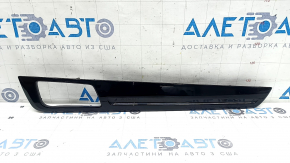 Molding trim door card rear right Porsche Cayenne 19-23 black gloss, worn
