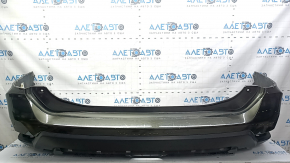 Green bare rear bumper for Nissan Rogue 17-20, scratches