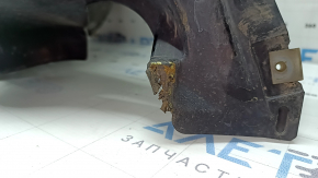 Front right fender liner for Nissan Rogue 14-20 is torn.