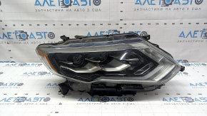 Nissan Rogue 17-18 LED front right headlight, varnish peeled off