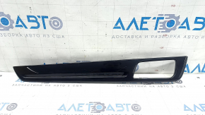 Molding trim door card front left Porsche Cayenne 19-23 black gloss, scratches