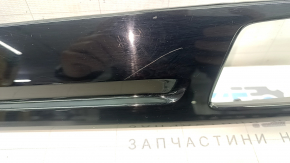 Molding trim door card front left Porsche Cayenne 19-23 black gloss, scratches