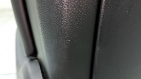 Driver's seat for a Porsche Cayenne 19-23 with airbag, electric, heated, ventilated, black leather with perforation, Comfort, dented, scratches on the back, needs cleaning