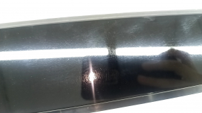 Side door trim, rear left front Porsche Cayenne 19-26, gloss black, spider web