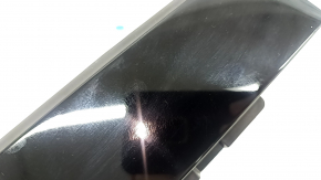 Side door trim, rear left front Porsche Cayenne 19-26, gloss black, spider web
