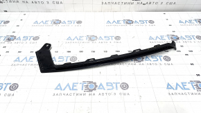 Front bumper molding, lower right, Honda Accord 18-20, gloss black, scratches