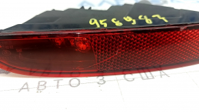 Right rear bumper reflector for Porsche Cayenne 19-26 (cracks, chips, scratches)