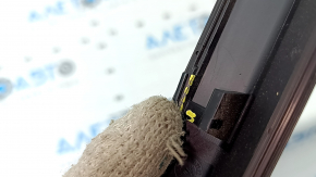 Front left door sill trim for Porsche Cayenne 19-26: structure, scratches, broken fasteners