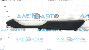 Upper left side center console trim for Porsche Cayenne 19-23, black