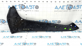 Black center console trim, lower left side, Porsche Cayenne 19-26