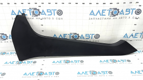 Black center console trim, lower right side, Porsche Cayenne 19-26