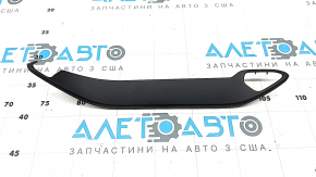 Upper left center console trim for Porsche Cayenne 19-26, black, under handle