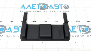 Front center rear seat rail plug for Porsche Cayenne 19-23, black