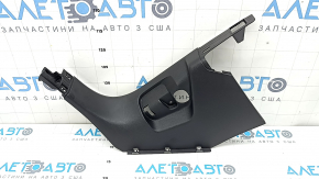 Lower left front pillar trim for Porsche Cayenne 19-26, black, worn