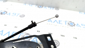 Porsche Cayenne 19-26 hood release lever under the hood with cables