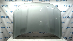 The bare hood of a Ford Bronco Sport 2021-2026 aluminum, gray PDN, with bumpers, in tape.
