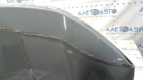 The bare hood of a Ford Bronco Sport 2021-2026 aluminum, gray PDN, with bumpers, in tape.