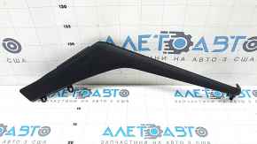 Black center console trim, front left side, Porsche Cayenne 19-23