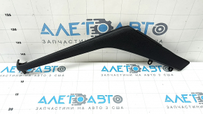 Black center console trim, front right side, Porsche Cayenne 19-23