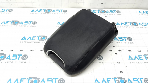 Porsche Cayenne 19-23 center console armrest, black leatherette