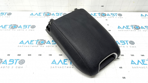 Porsche Cayenne 19-23 center console armrest, black leatherette