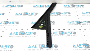 Rear left side door trim for Porsche Cayenne 19-26, gloss black, broken fastener, spider web