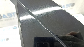 Rear left side door trim for Porsche Cayenne 19-26, gloss black, broken fastener, spider web