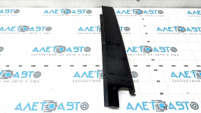 Side door trim, rear right front Porsche Cayenne 19-26, gloss black, broken fastener, spider web, scratch