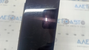 Front left side door trim for Porsche Cayenne 19-26, glossy black, spider web