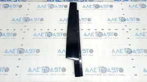 Front right side door trim for Porsche Cayenne 19-26, glossy black, spider web
