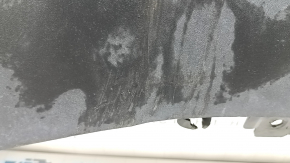 Porsche Cayenne 19-23 front bumper lip, structure, base, scratches, broken mount